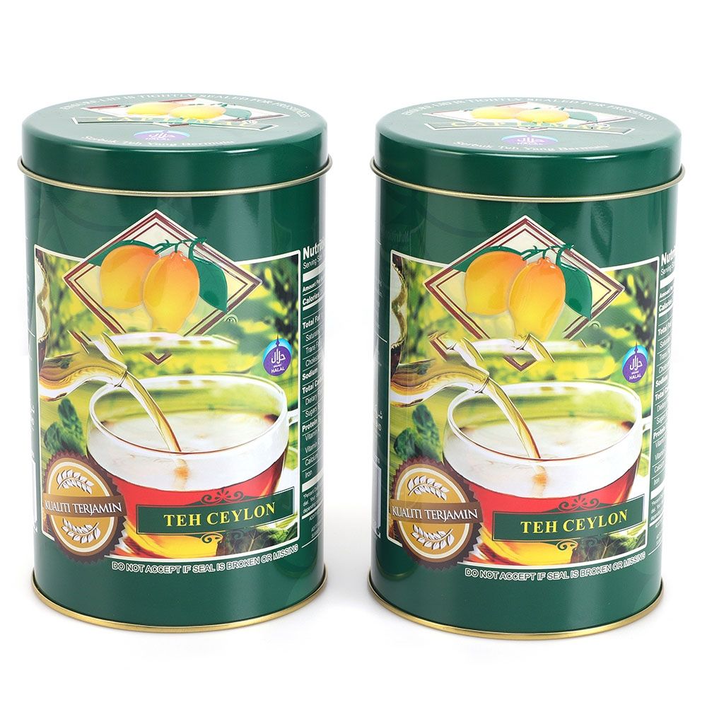 Custom tea tin cans gift box with printing