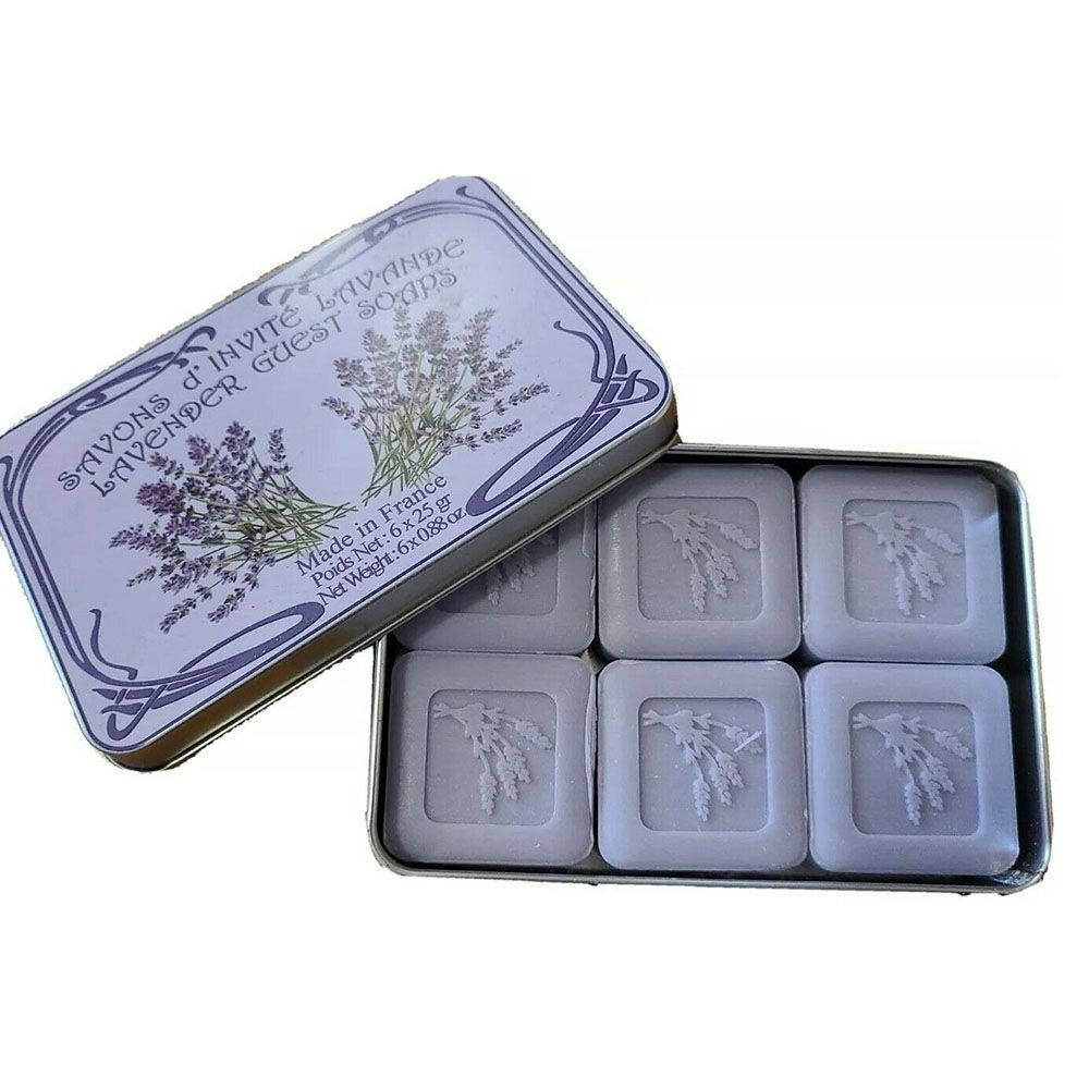 Custom square metal box for handmade soap