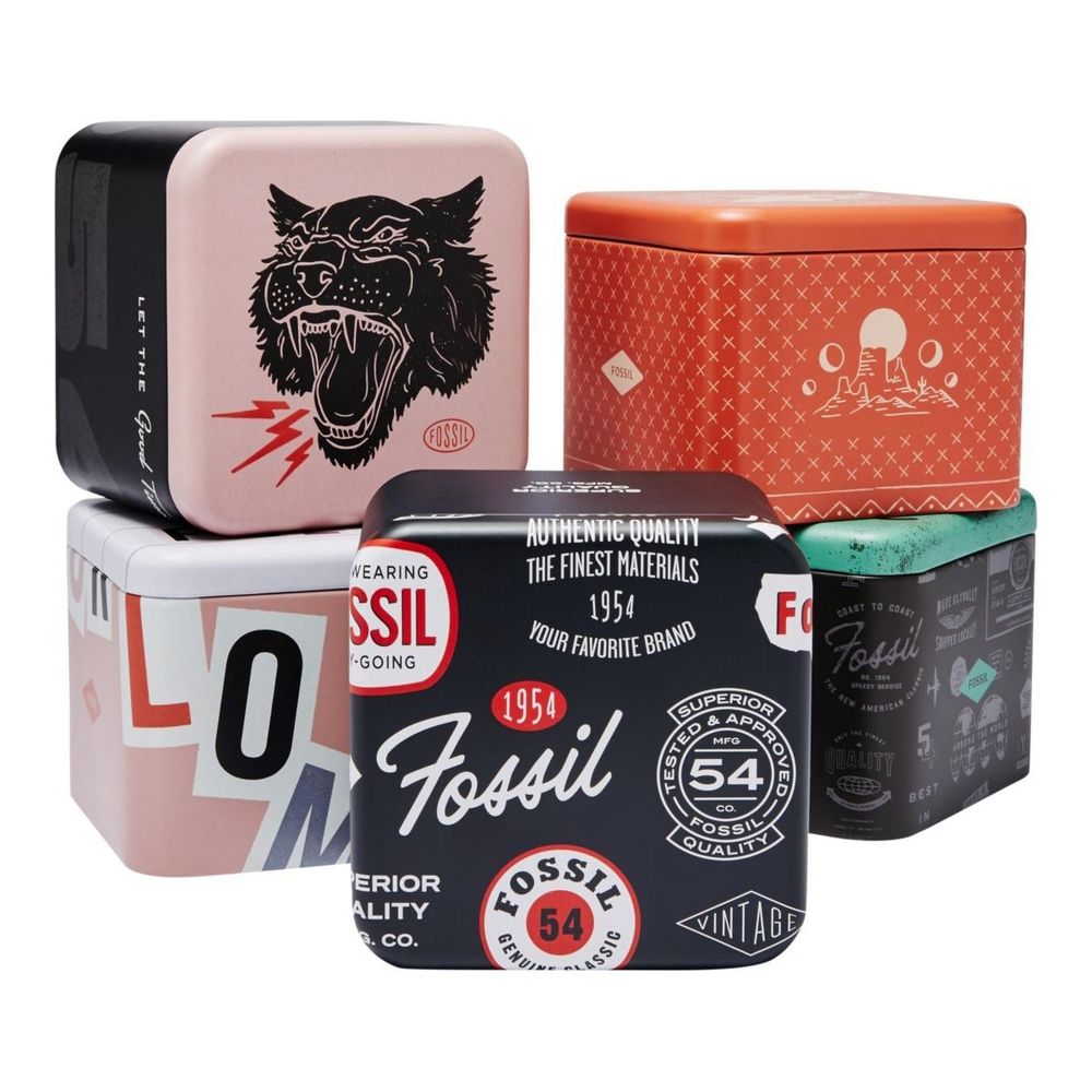 Wholesale high quality custom small metal watch tin boxes gift tin container