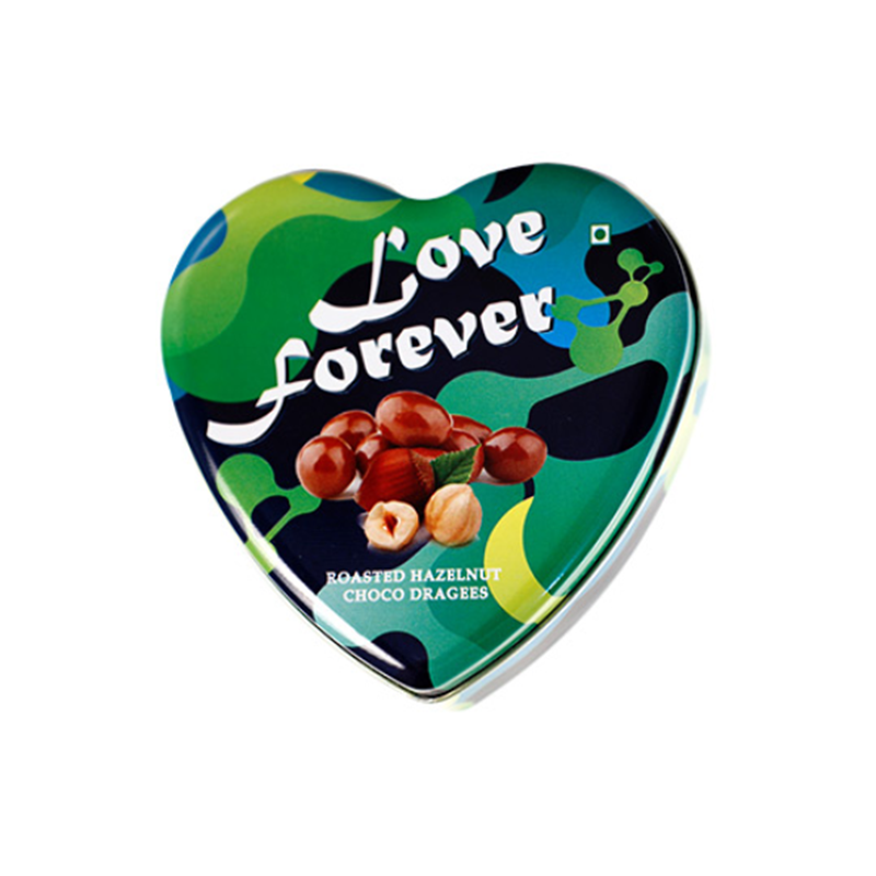 Heart Shaped Tin Box Wedding Gift Tins Case for Party gift containers tuba gifts Easter Cookie Tins mini containers Candy Container for Wedding sweet Tinplate candle jar