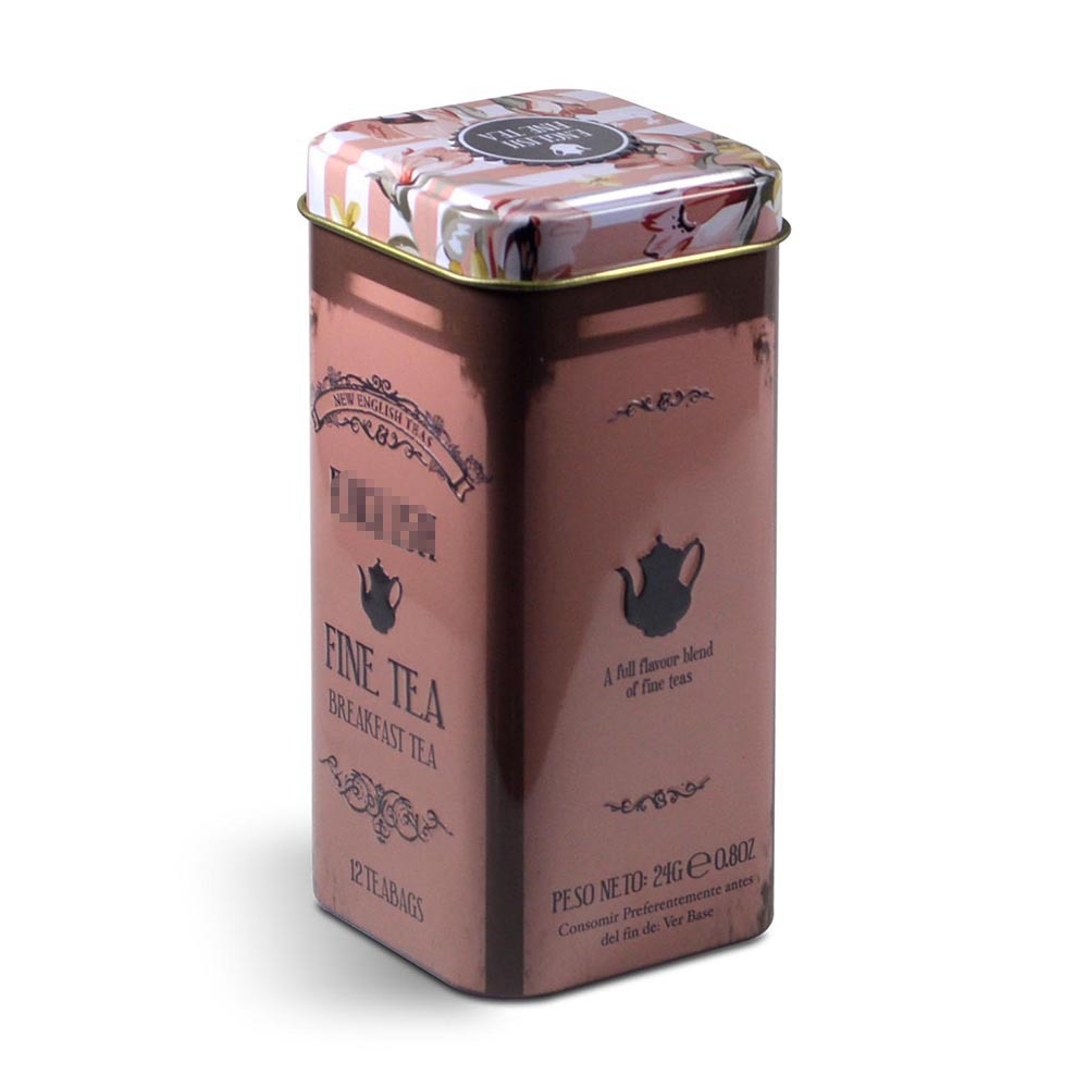 13 Years Factory Free Sample High Quality Custom Logo Printed Food Grade Gift Packaging Metal Tin Tea Box