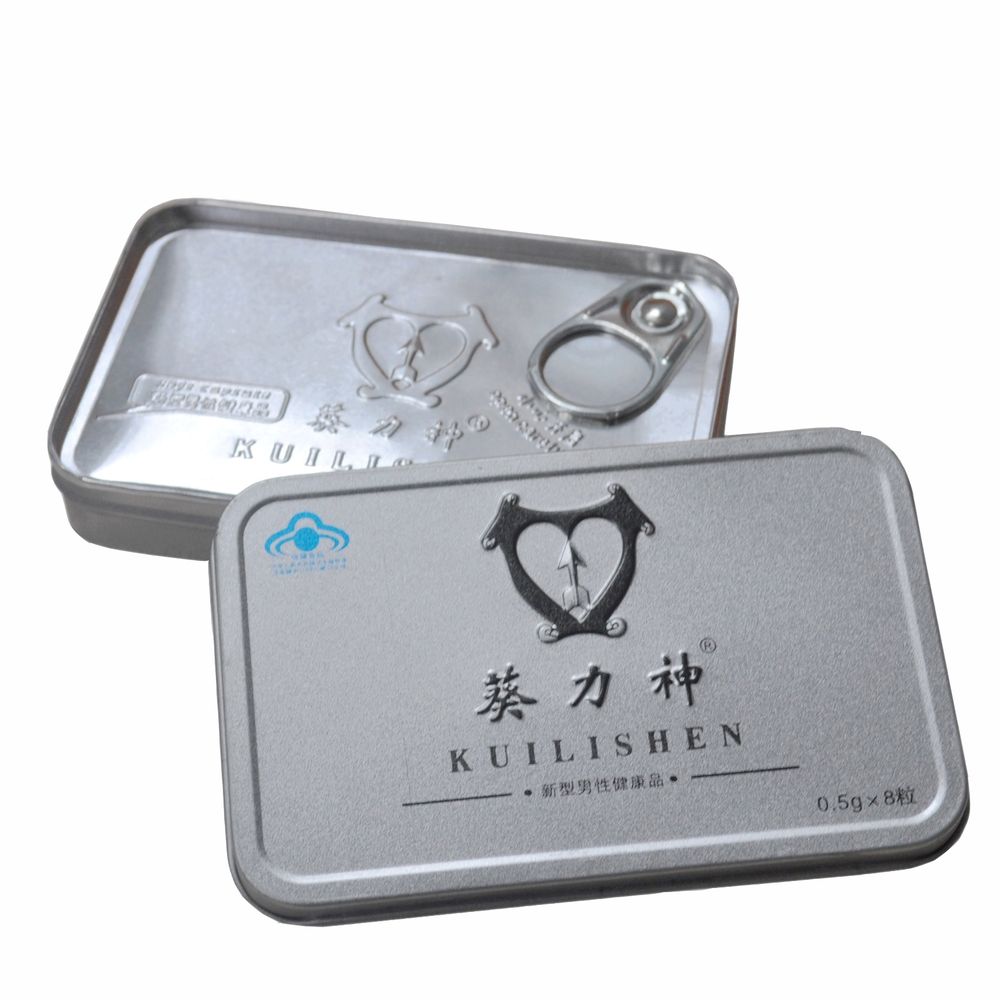 Can you make a logo and picture embossing on the tin box ?