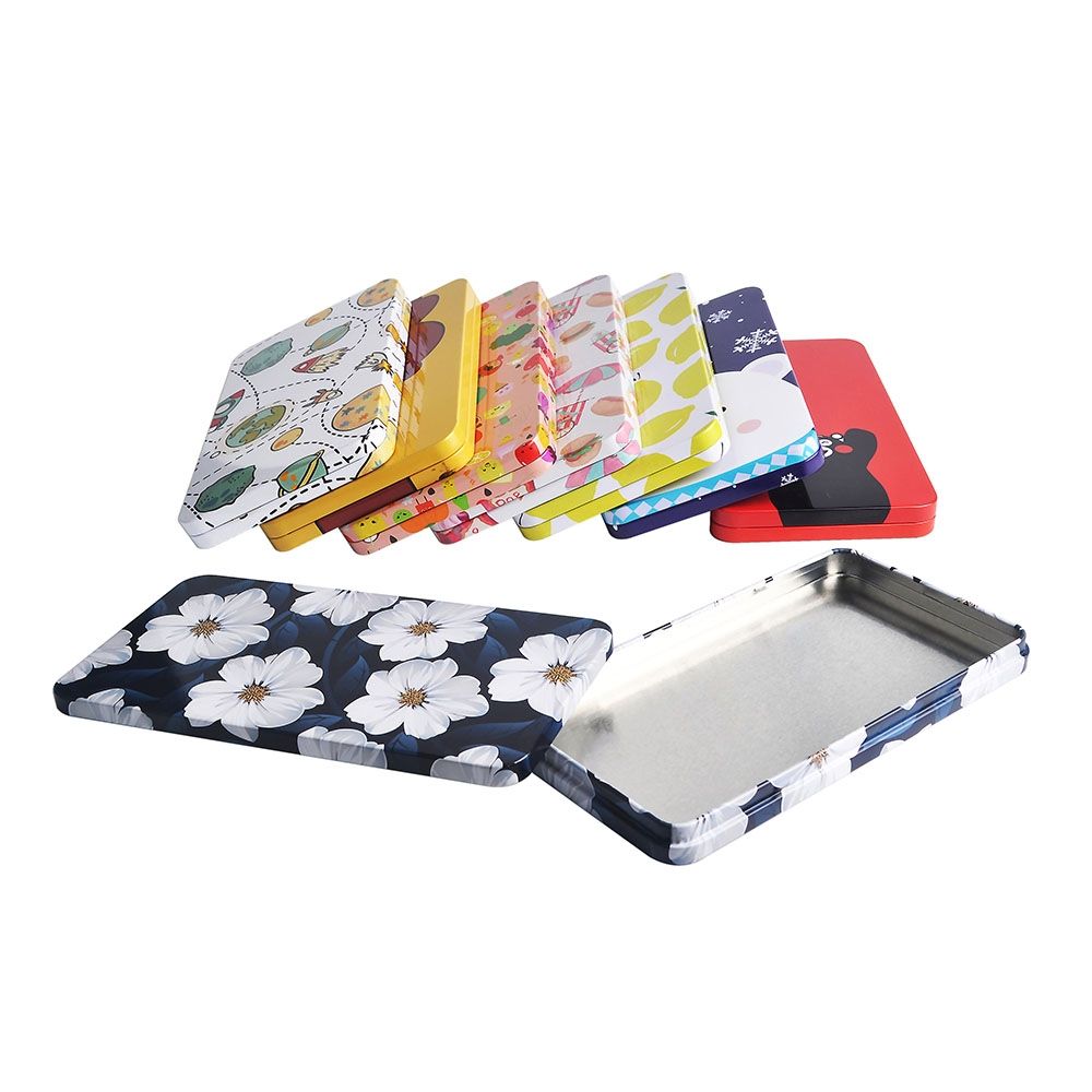 Custom metal tin can tin containers bulk