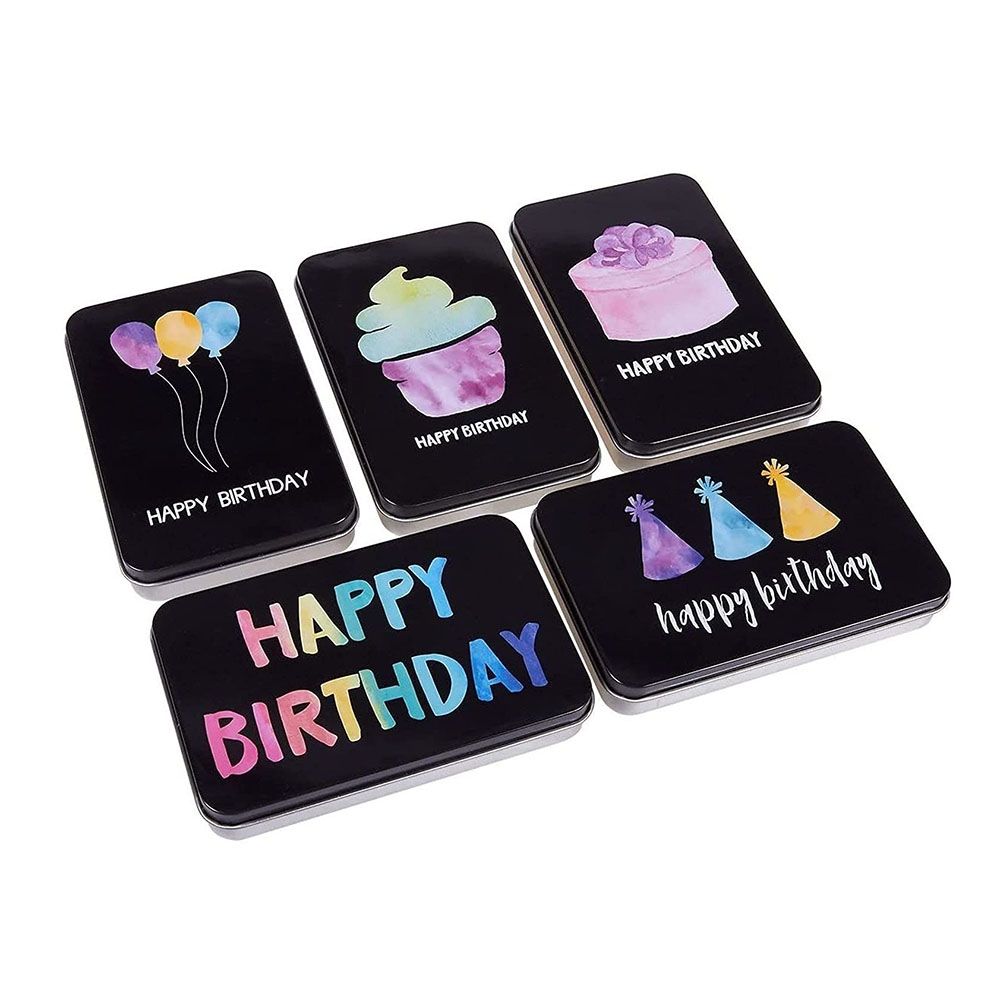 High Quality Speical Shape Empty Card Gift Tins