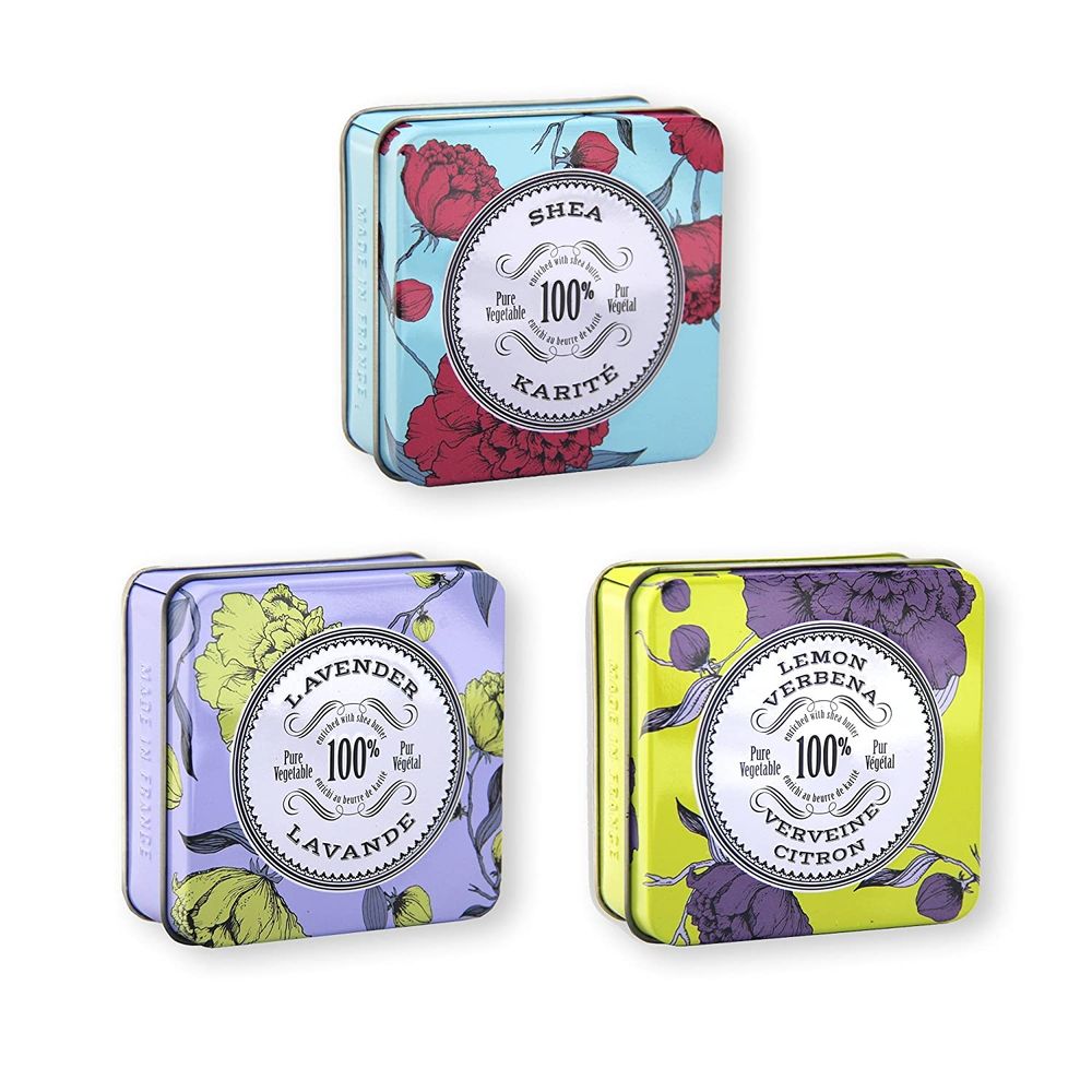 Square Metal Box for Handmade Soap