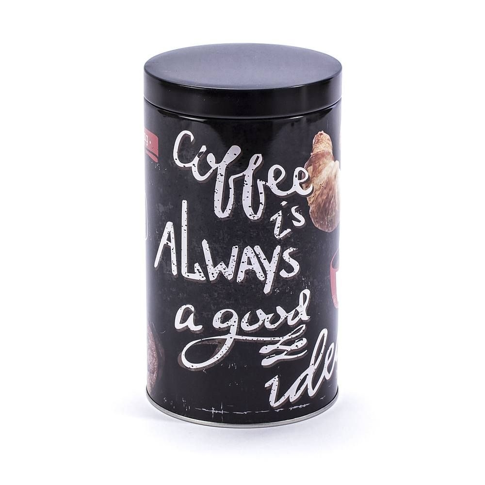 High quality custom printing metal luxury coffee bean tin box