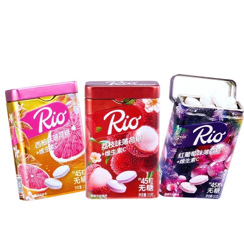 Wholesale Food Grade Small Chewing Gum Tin Can Candy Metal Box Hinge Lid High Quality Mint Tins Chocolate Metal Packing Box