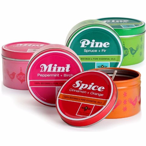 Custom round tin cans, candle cans