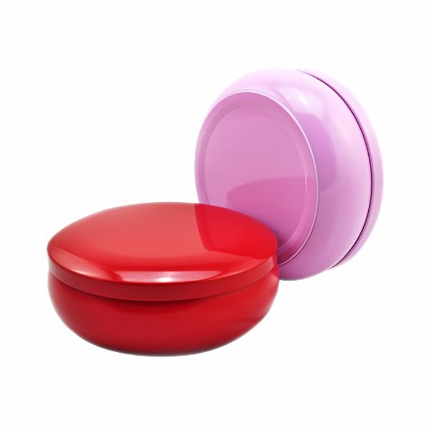 Coustom round candle tin box with printing